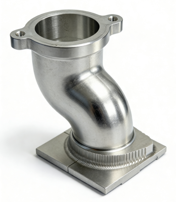 Custom industrial CNC component